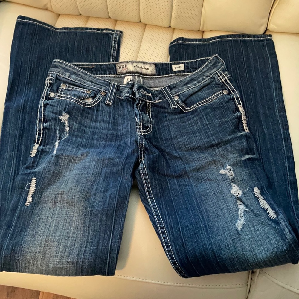 BKE madison flare jeans 26 R